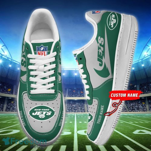 New York Jets Personalized Air Force 1 Shoes Unique Sport Shoes Product Photo 1