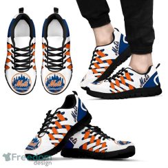 New York Mets Logo Team Sneaker Shoes Gift For Fans Product Photo 1