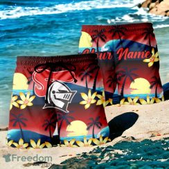 Newcastle Knights NRL Sport Custom Name Beach Shorts Hawaiian Product Photo 1