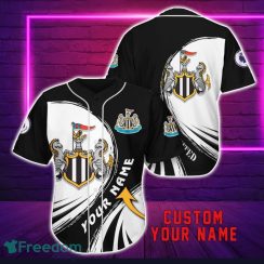 Newcastle United F.C Personalized Name 3D Baseball Jersey Shirt For Fans