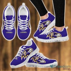 NFL Baltimore Ravens Sneakers Sport Gift Running Shoes For Men And Women Product Photo 2