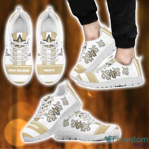 NFL New Orleans Saints Newest Design Running Shoes Sneakers For Men Women Product Photo 1