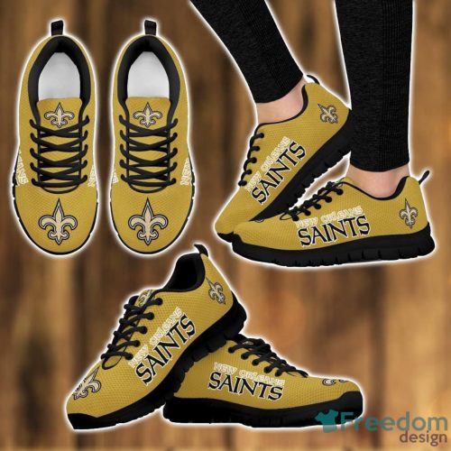 NFL New Orleans Saints Sneakers Sport Gift Running Shoes For Men And Women Product Photo 2