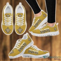 NFL New Orleans Saints Sneakers Sport Gift Running Shoes For Men And Women Product Photo 1