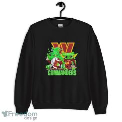 NFL Washington commanders st patrick’s day special gomes baby Yoda st patricks day shirt - Unisex Crewneck Sweatshirt