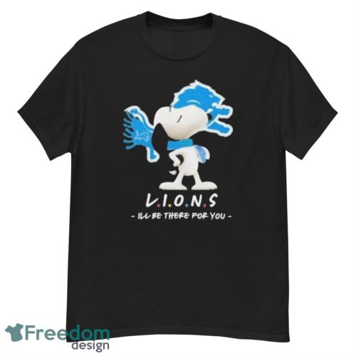 Official Detroit Lions I’ll Be There For You Friends Snoopy Shirt - G500 Men’s Classic T-Shirt