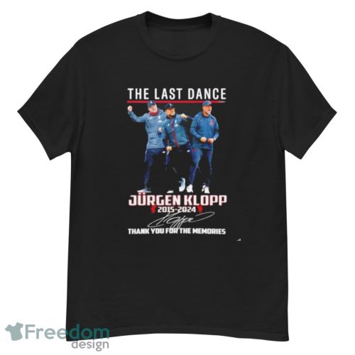 Official jurgen Klopp The last dance 2015-2024 thank you for the memories signature shirt - G500 Men’s Classic T-Shirt