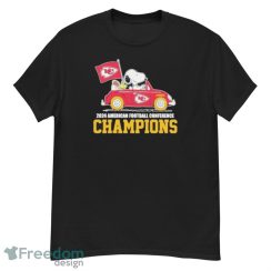 Official Official Peanuts Snoopy and Woodstock Kansas City Chiefs 2024 American football conference champions shirt