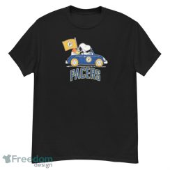 Official Peanuts Snoopy And Woodstock Drive car Indiana Pacers Basketball Shirt