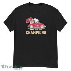 Official peanuts Snoopy And Woodstock San Francisco 49ers Super Bowl LVIII Champions Shirt