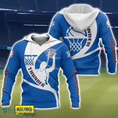 Oklahoma City Thunder 3D All Over Printed T-Shirt Sweatshirt Hoodie