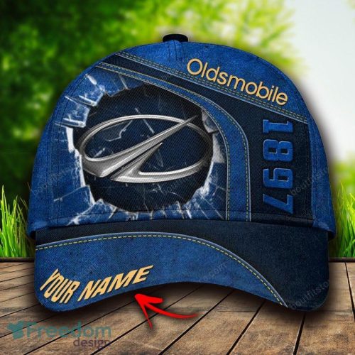 Oldsmobile Custom Name All Over Print 3D Cap Blue Mens Gifts New Hot Hat Trending Summer - Oldsmobile Custom Name All Over Print 3D Cap Blue Mens Gifts New Hot Hat Trending Summer