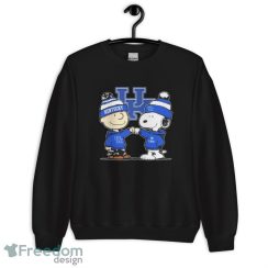 Peanuts Snoopy And Charlie Brown Friends Kentucky Wildcats Shirt - Unisex Crewneck Sweatshirt