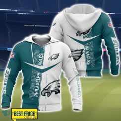 Philadelphia Eagles 3D Printing T-Shirt Hoodie Sweatshirt For Fans Product Photo 1