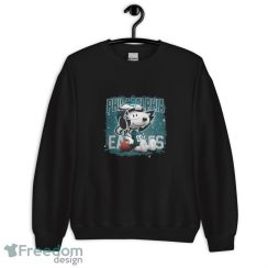 Philadelphia Eagles Mix Snoopy Shirt - Unisex Crewneck Sweatshirt