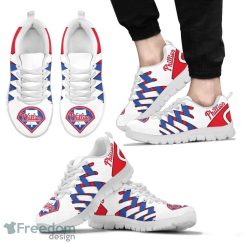 Philadelphia Phillies Logo Team Sneaker Shoes Gift For Fans Product Photo 2