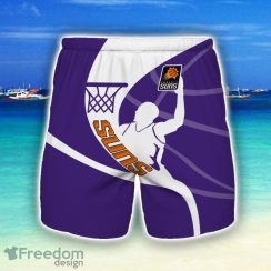 Phoenix Suns 3D Shorts Summer Holiday Gift For Men