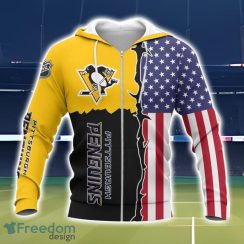 Pittsburgh Penguins 3D All Over Printed T-Shirt Sweatshirt Hoodie Product Photo 2