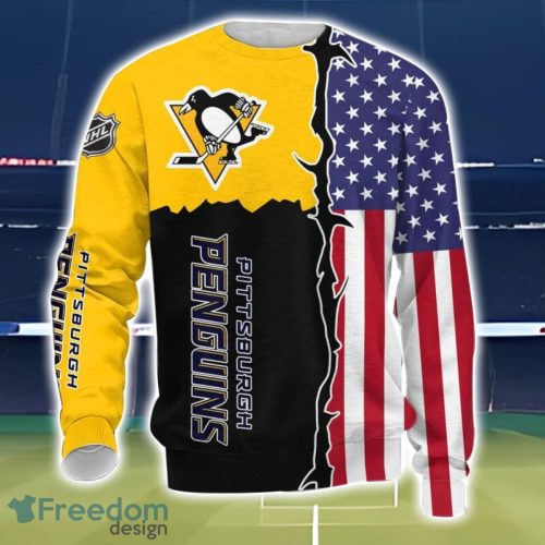 Pittsburgh Penguins 3D All Over Printed T-Shirt Sweatshirt Hoodie Product Photo 3