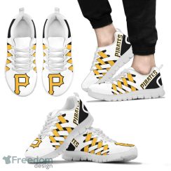 Pittsburgh Pirates Logo Team Sneaker Shoes Gift For Fans Product Photo 2