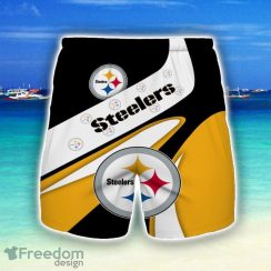 Pittsburgh Steelers 3D Shorts Summer Holiday Gift For Men