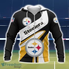 Pittsburgh Steelers Logo Team 3D Printing T-Shirt Hoodie Sweatshirt For Fans Product Photo 2