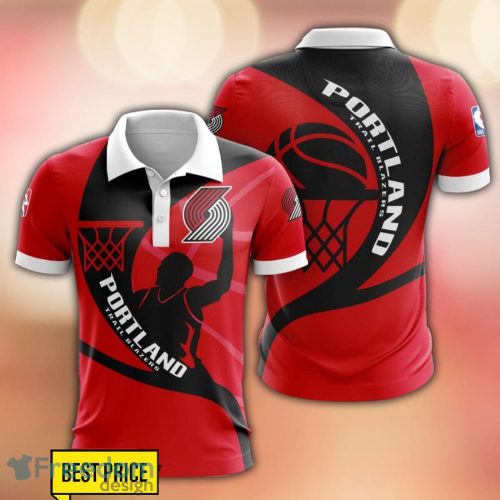 Portland Trail Blazers 3D Polo Shirt Sport Style Gift For Men Product Photo 1