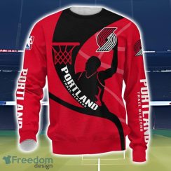 Portland Trail Blazers 3D Printing T-Shirt Hoodie Sweatshirt For Fans Product Photo 3