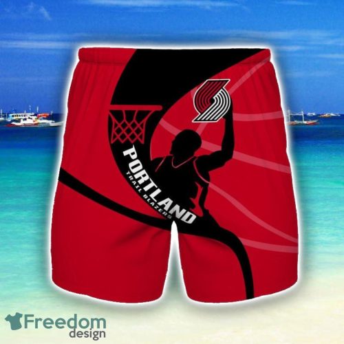 Portland Trail Blazers 3D Shorts Summer Holiday Gift For Men Product Photo 1