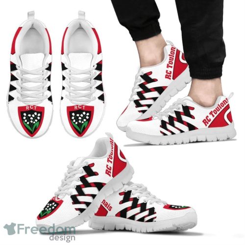 RC Toulonnais Logo Team Sneaker Shoes Gift For Fans Product Photo 2