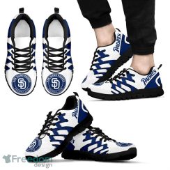 San Diego Padres Logo Team Sneaker Shoes Gift For Fans Product Photo 1