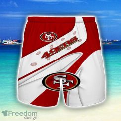 San Francisco 49ers Logo 3D Shorts Summer Holiday Gift For Men