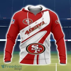 San Francisco 49ers Logo Team 3D Printing T-Shirt Hoodie Sweatshirt For Fans Product Photo 1