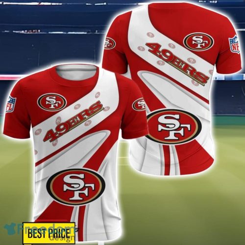 San Francisco 49ers Logo Team 3D Printing T-Shirt Hoodie Sweatshirt For Fans Product Photo 5