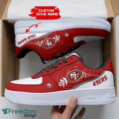 San Francisco 49ers Personalized Air Force 1 Shoes Unique Sport Shoes