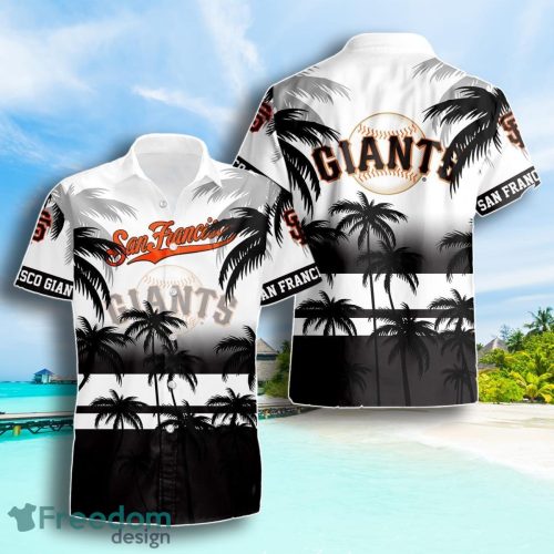 San Francisco Giants Coconut Tree Beach Pattern Pattern Hawaiian Shirt Summer Gift For Men Women Product Photo 1