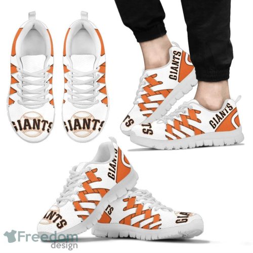 San Francisco Giants Logo Team Sneaker Shoes Gift For Fans Product Photo 2