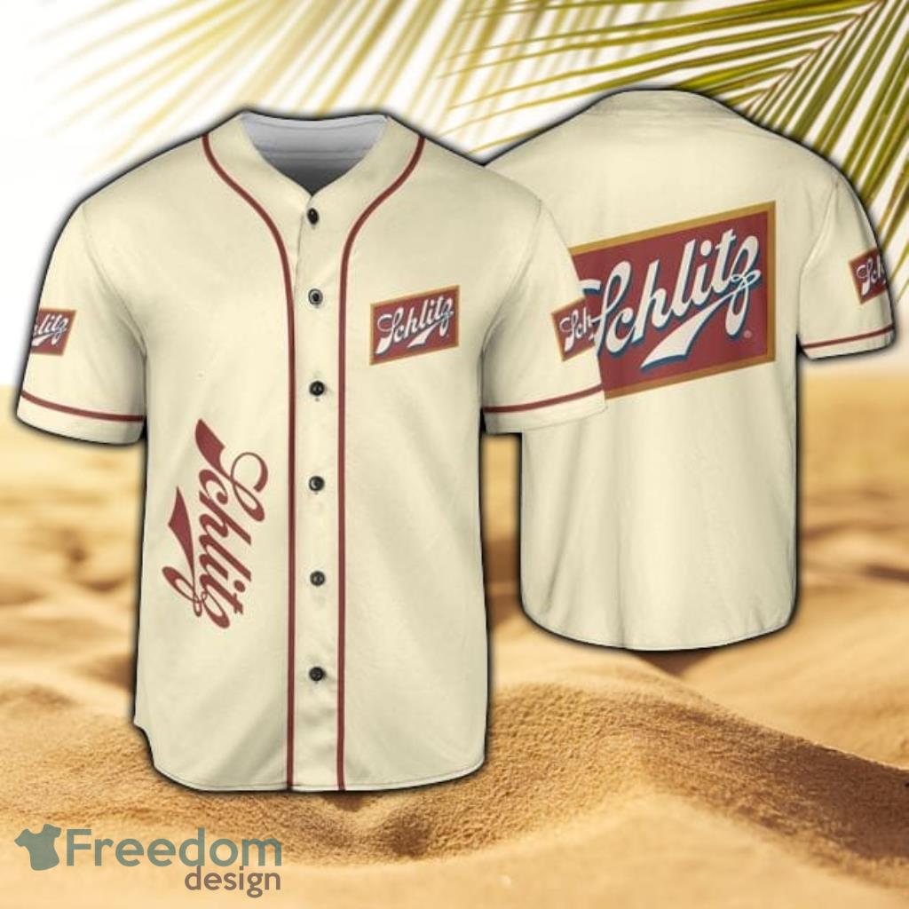 Schlitz Baseball Jersey Shirt For Beer And Vodka Lovers Product Photo 1