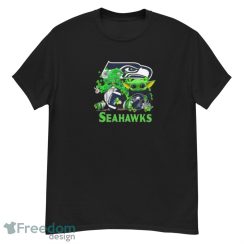 Seattle Seahawks Baby Yoda Happy St.Patrick’s Day Shamrock Shirt