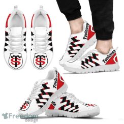 Stade Toulousain Logo Team Sneaker Shoes Gift For Fans Product Photo 2