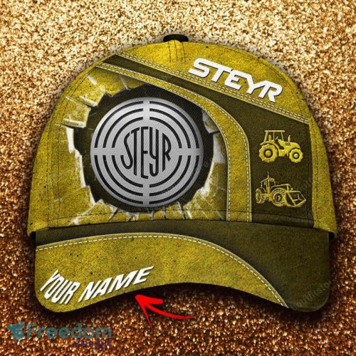 Steyr Custom Name All Over Print 3D Hat Cap Yellow Mens Gifts New Hot Trending Summer - Steyr Custom Name All Over Print 3D Hat Cap Yellow Mens Gifts New Hot Trending Summer