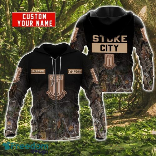 Stoke City Personalized Name 3D Hoodie Zip Hoodie For Hunting And Sport Fans Product Photo 2