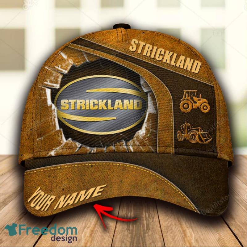 Strickland Best Custom Name All Over Print 3D Hat Cap Brown For Mens Gift Hot Trending Summer - Strickland Best Custom Name All Over Print 3D Hat Cap Brown For Mens Gift Hot Trending Summer