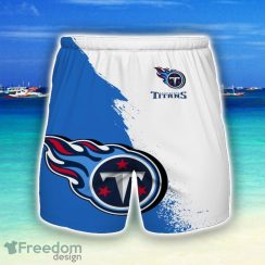 Tennessee Titans 3D Shorts Summer Holiday Gift For Men Tennessee Titans Fans