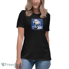 Tennessee Titans Mix Snoopy Shirt - Women's Relaxed Short Sleeve Jersey Tee