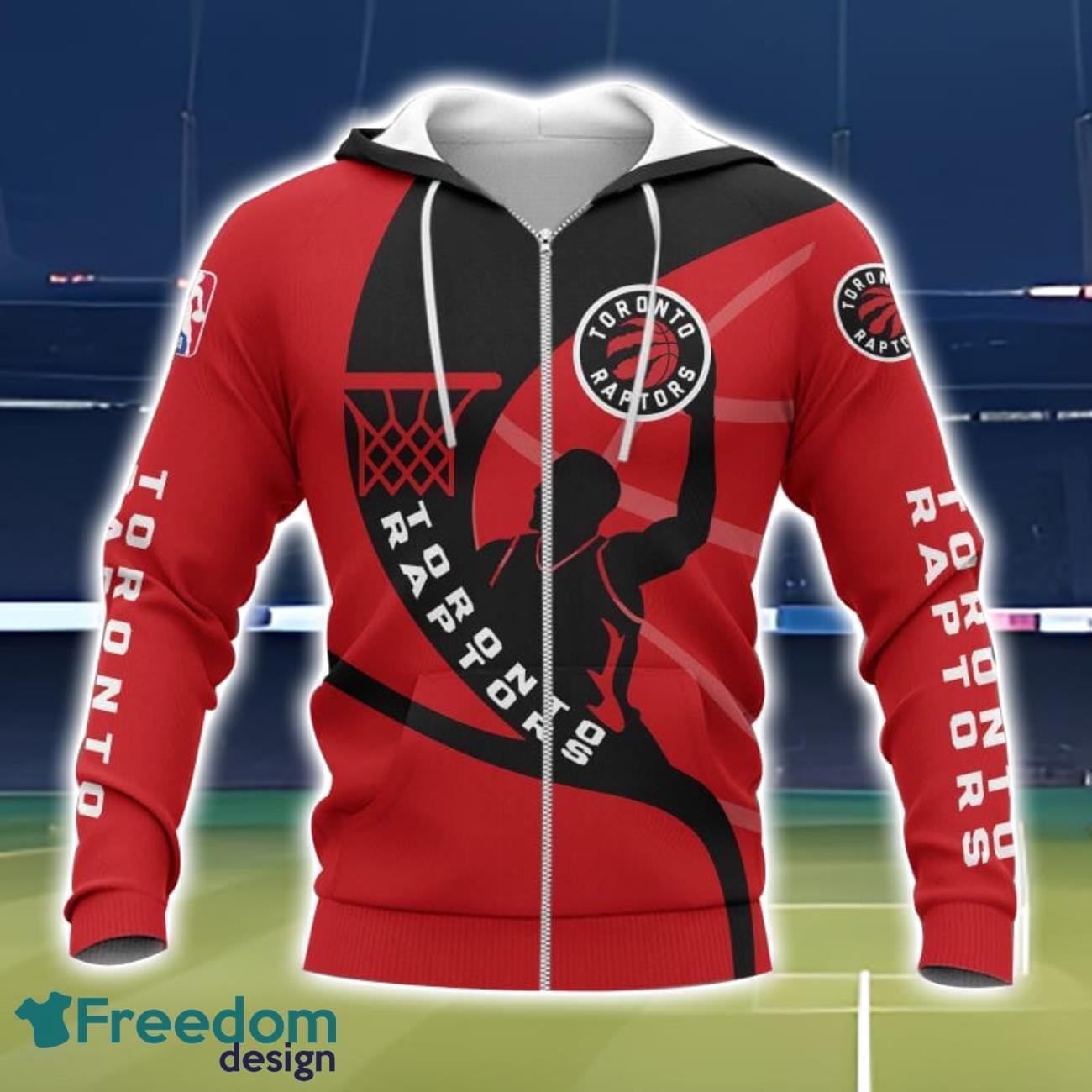Toronto Raptors 3D All Over Printed T-Shirt Sweatshirt Hoodie Toronto Raptors 3D All Over Printed T-Shirt Sweatshirt Hoodie Product Photo 2