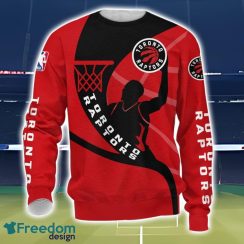 Toronto Raptors 3D All Over Printed T Shirt Sweatshirt Hoodie image Toronto Raptors 3D All Over Printed T-Shirt Sweatshirt Hoodie Product Photo 3