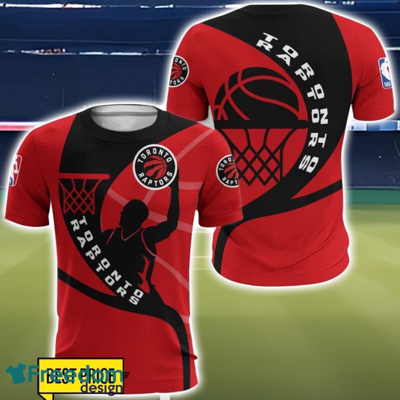 Toronto Raptors 3D All Over Printed T-Shirt Sweatshirt Hoodie Toronto Raptors 3D All Over Printed T-Shirt Sweatshirt Hoodie Product Photo 5