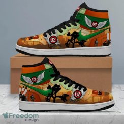 U2 Air Jordan 1 Hightop Shoes For Men Women Fans U2 Air Jordan 1 Hightop Shoes For Men Women Fans