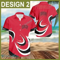 UNLV Rebels 3D Hawaiian Shirt For Men Gifts New Trending Shirts Beach Holiday Summer - NCAA UNLV Rebels 3D Hawaiian Shirt Pattern Style 2
